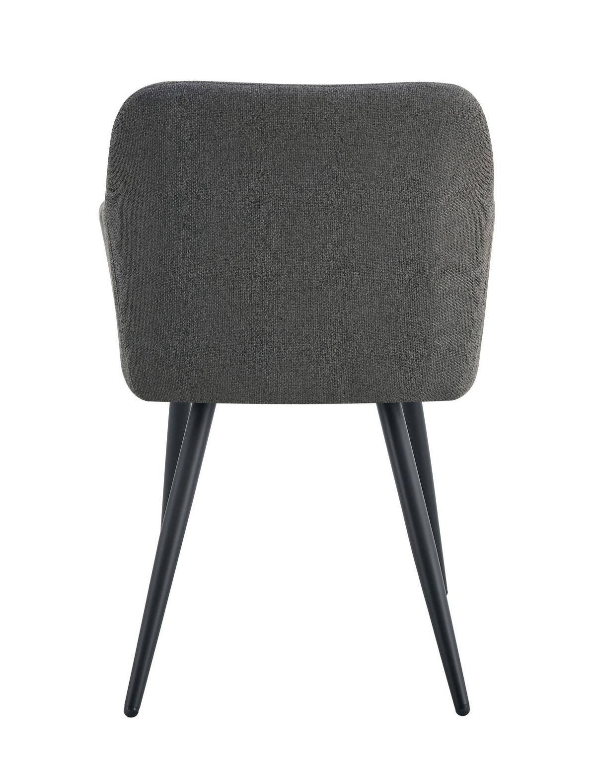 STUHL 2er Set Oslo Stühle in Anthrazit - gemütliches Design - Top Qualität B/H/T: 56x83x60 cm - Anthrazit, Textil (60/83/56cm)