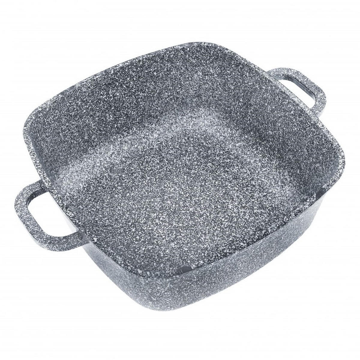 TOPF Grau 26/26/10.5 cm KB7531 - Grau, Metall (26cm) - Klausberg 