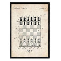 POSTER Vorstand & Chips Patent A3 Rahmenlos - Klar, Papier (29.7/5/42cm) - Nacnic