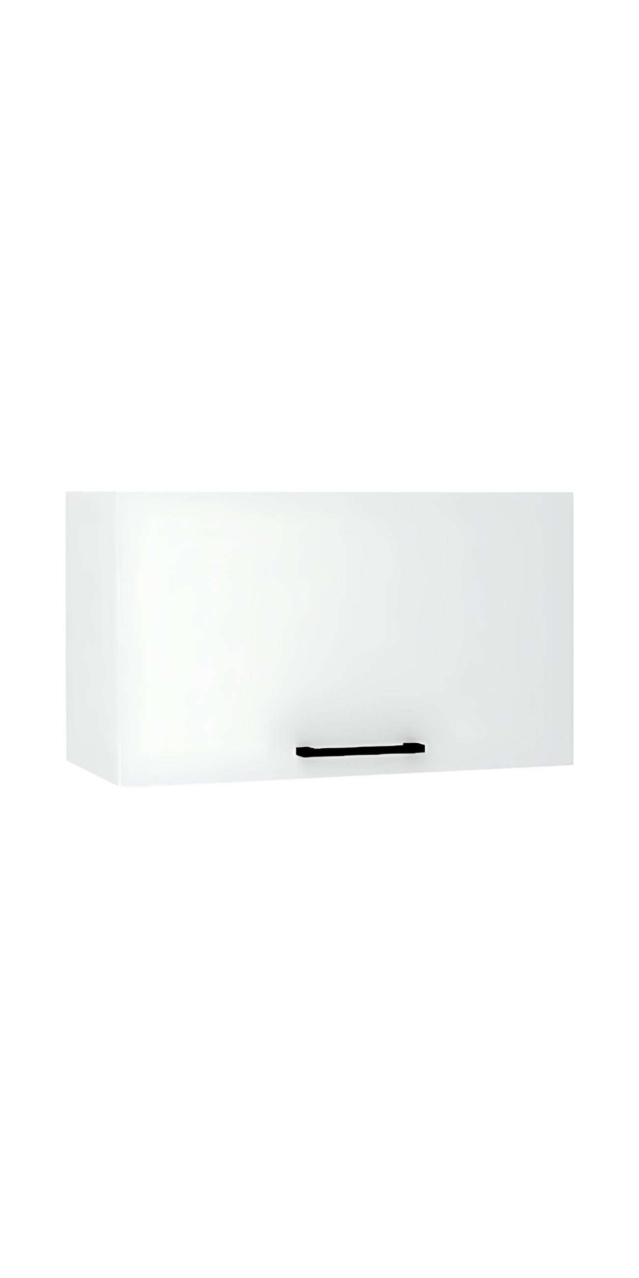 HÄNGESCHRANK W60OKGR - Morvex - Zeitlose Küchen Eleganz - Weiß, Holzwerkstoff/Metall (60/36/30cm) - ROYAL24_MARKT