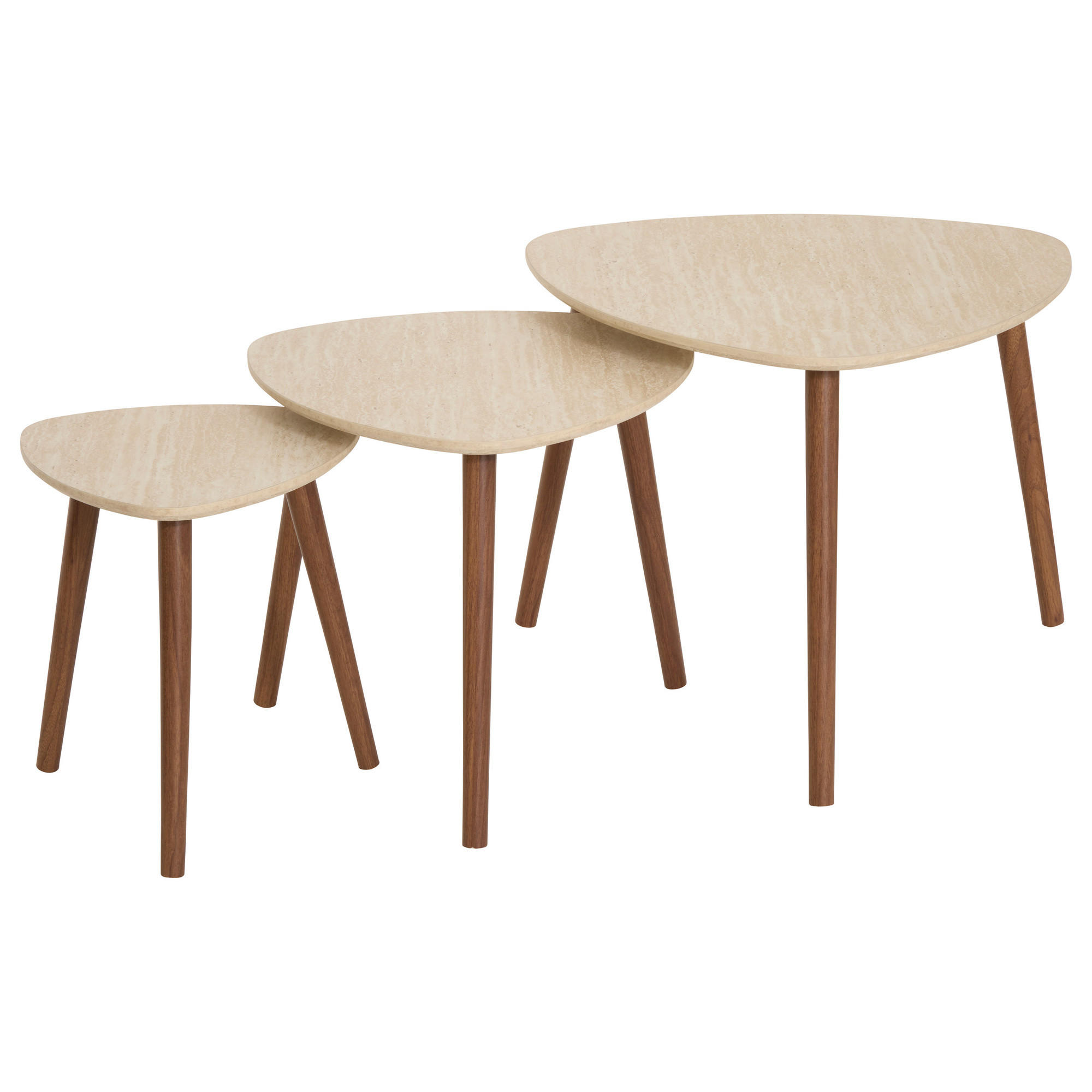 Atmosphera Createur d´interieur Couchtisch Beige 60x45x60 cm