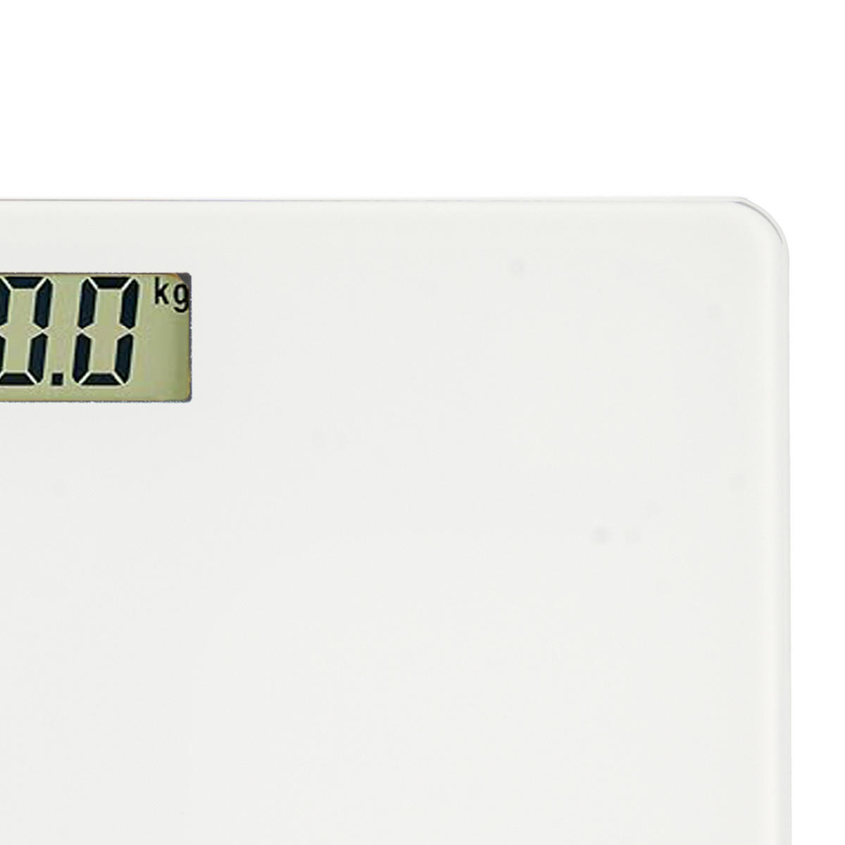 PERSONENWAAGE bis 150 kg - Weiß, Glas (26/26/2cm) - Berilo