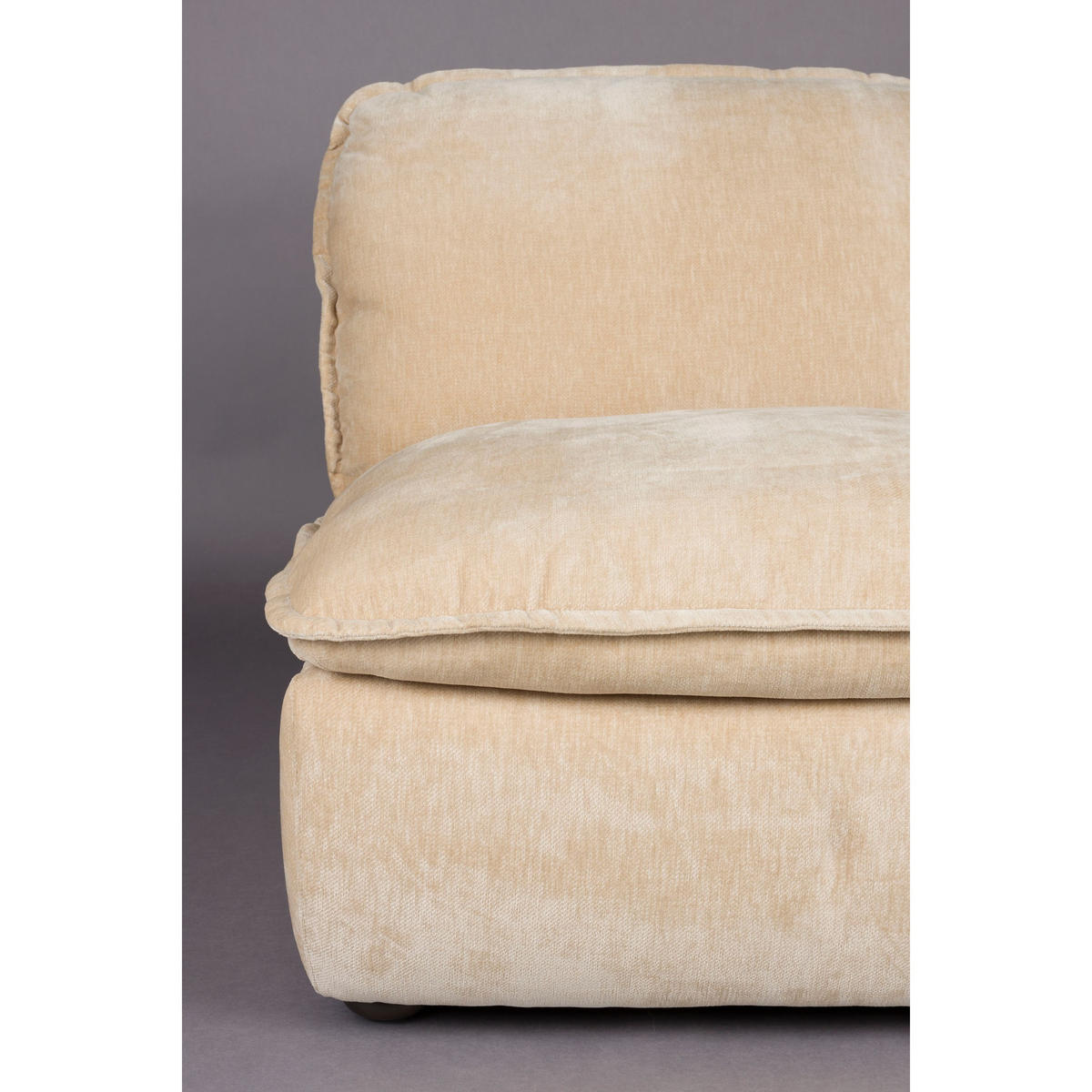 SESSEL Radley Beige - Beige, Kunststoff (82/83/100cm) - Dutchbone