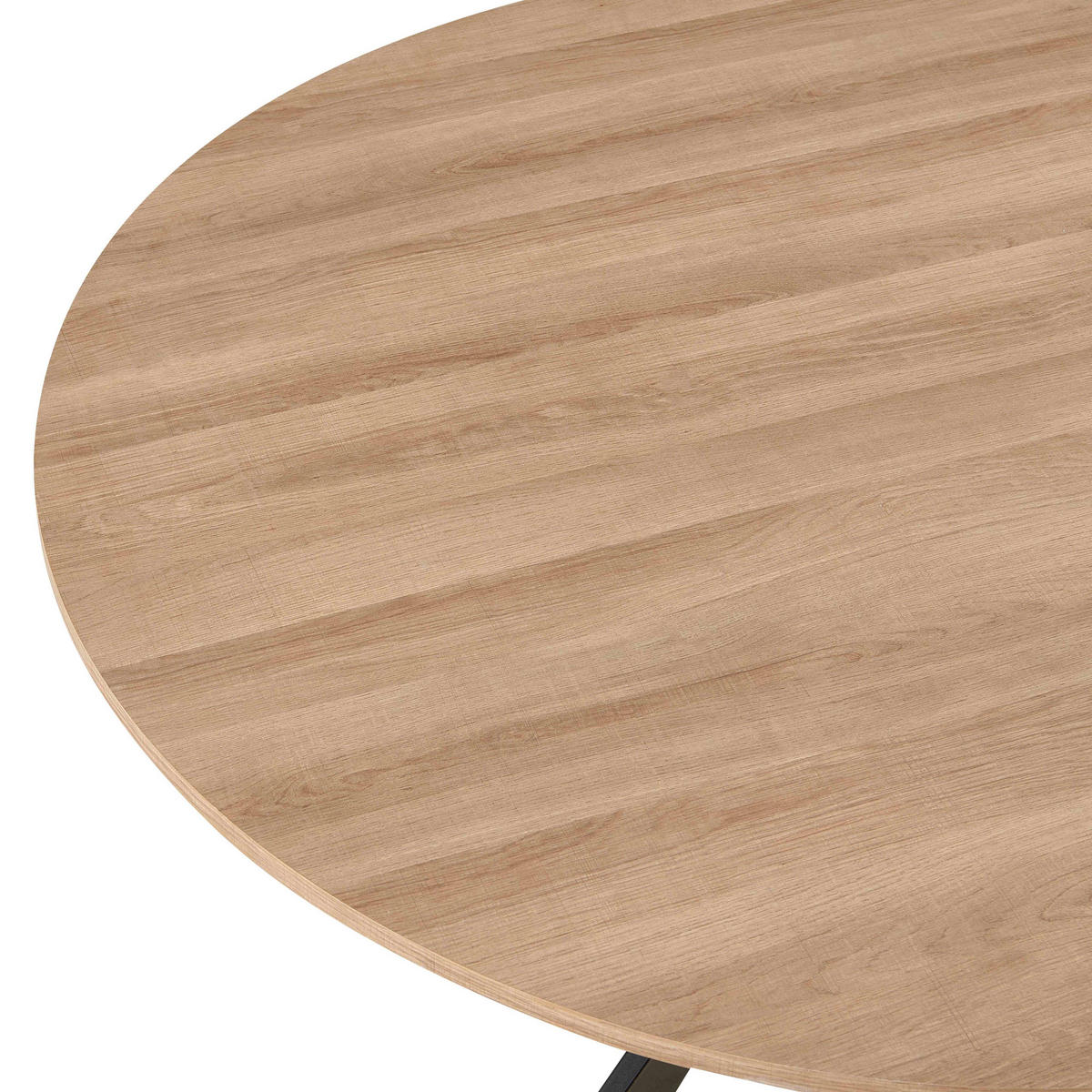 ESSTISCH, Holz - Braun, Holz (120/120/75cm) - Oviala