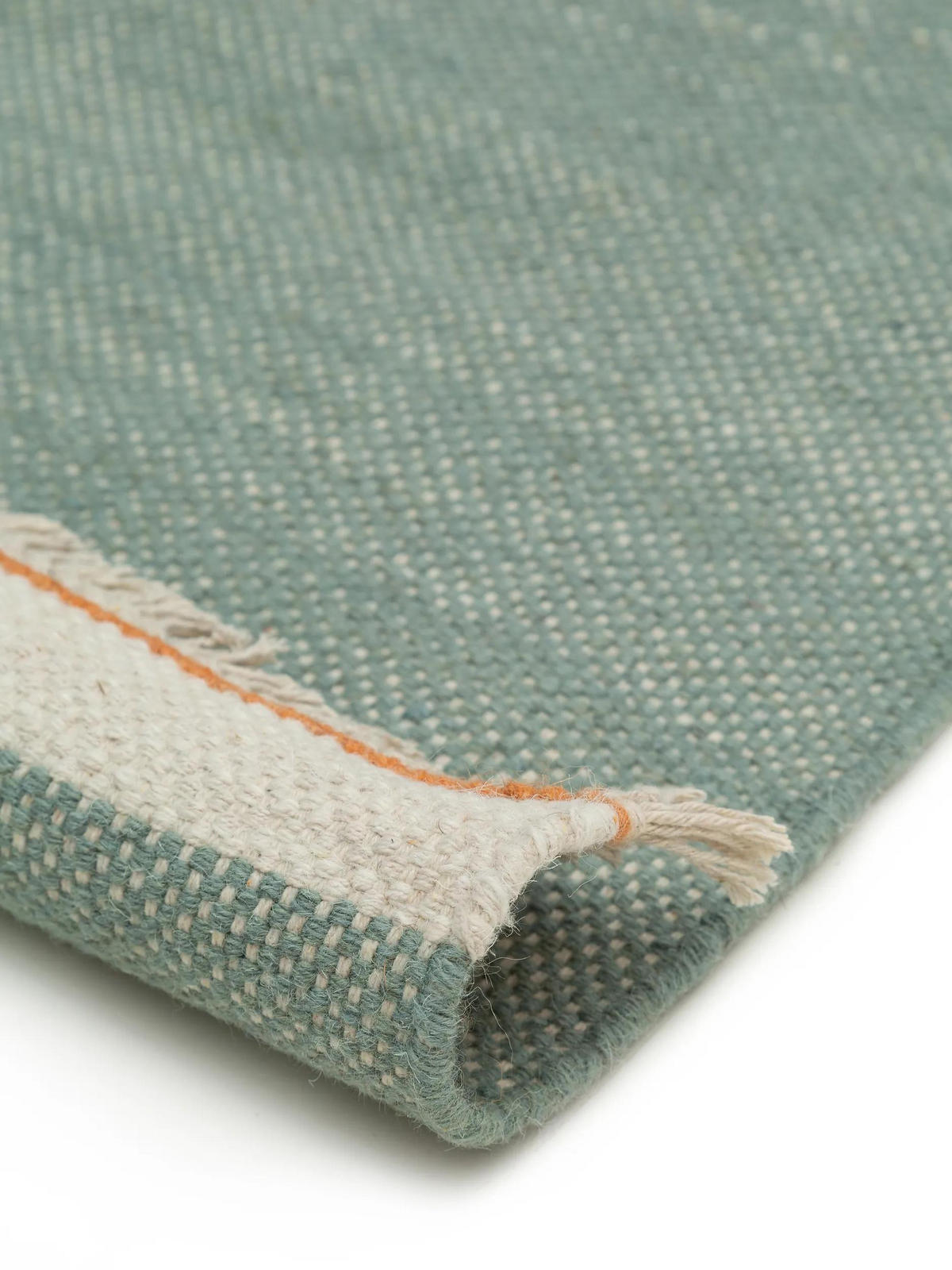 VOLNENA preproga Karla Mátová 160x230 cm - meta zelena, tekstil/naravni materiali (160/230cm) - benuta Pop