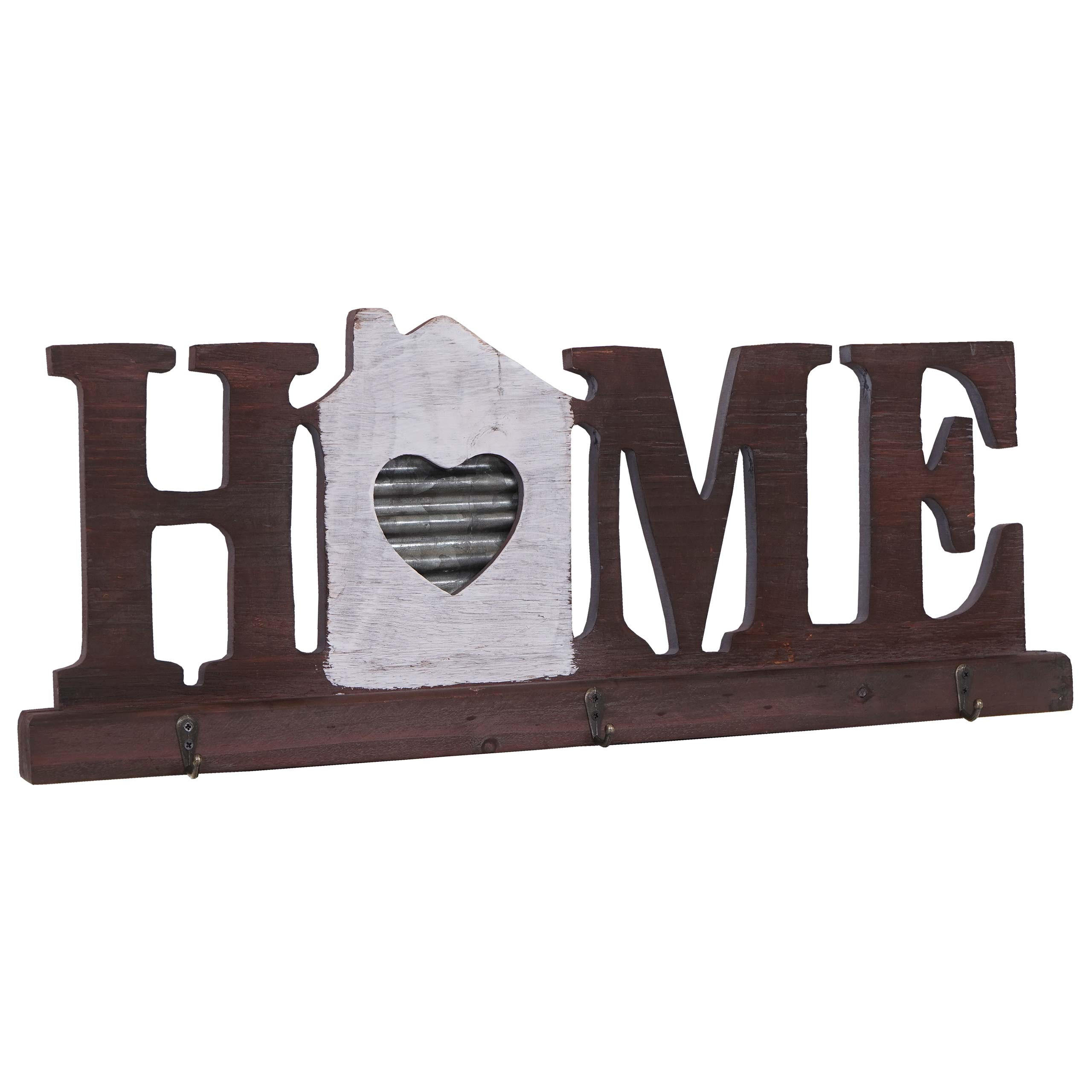 VÄGGGARDEROB HOME Brun 63/23/5 cm