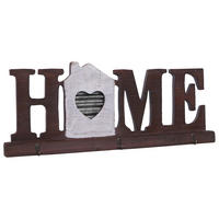 WANDGARDEROBE HOME Braun - Braun, Holz (23/63/5cm) - MCW