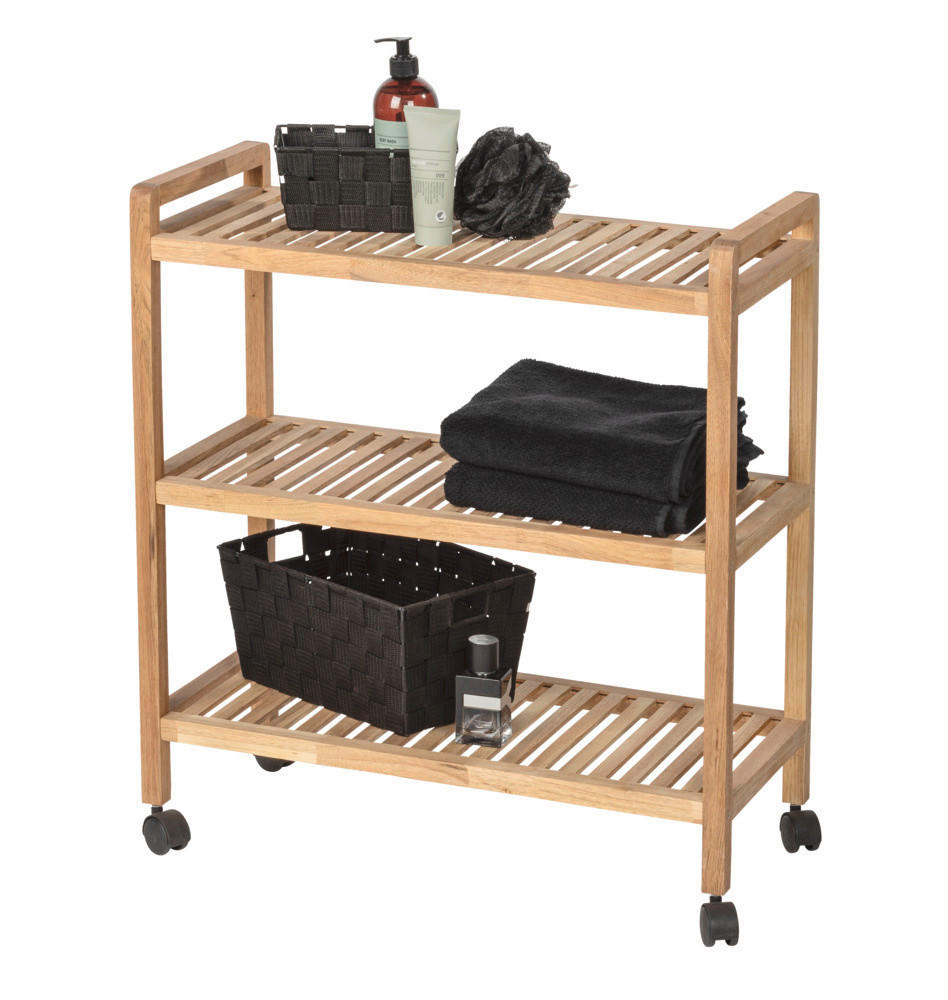 BADREGAL Norway Walnussholz - Braun, Holz (65/72/31cm)