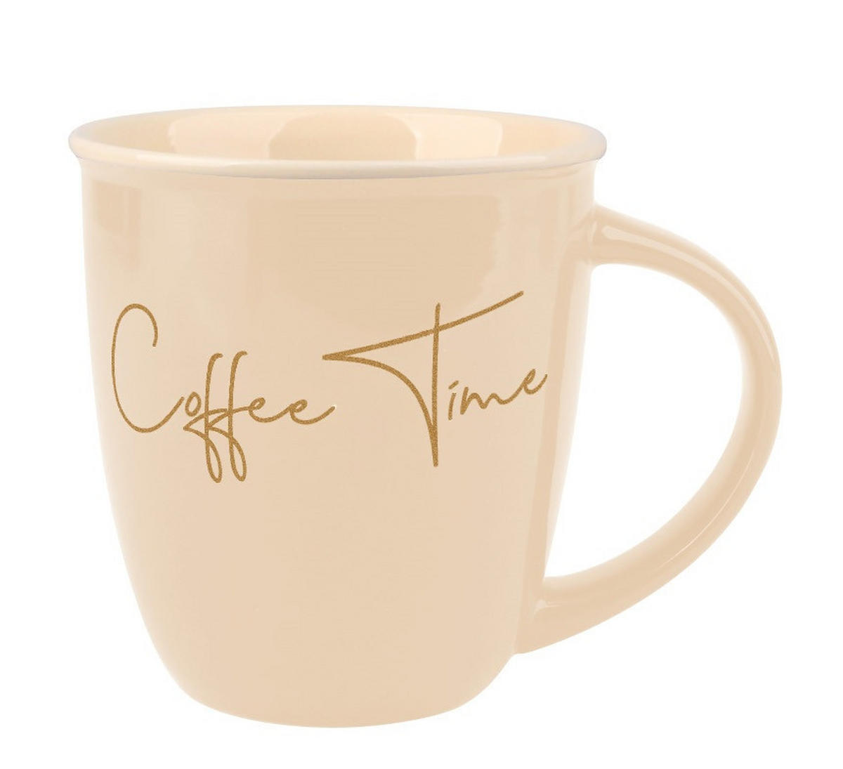 BECHER Hendia Beige 9/13/10 cm Porzellan - Beige, Keramik (0.33L) - Mondex