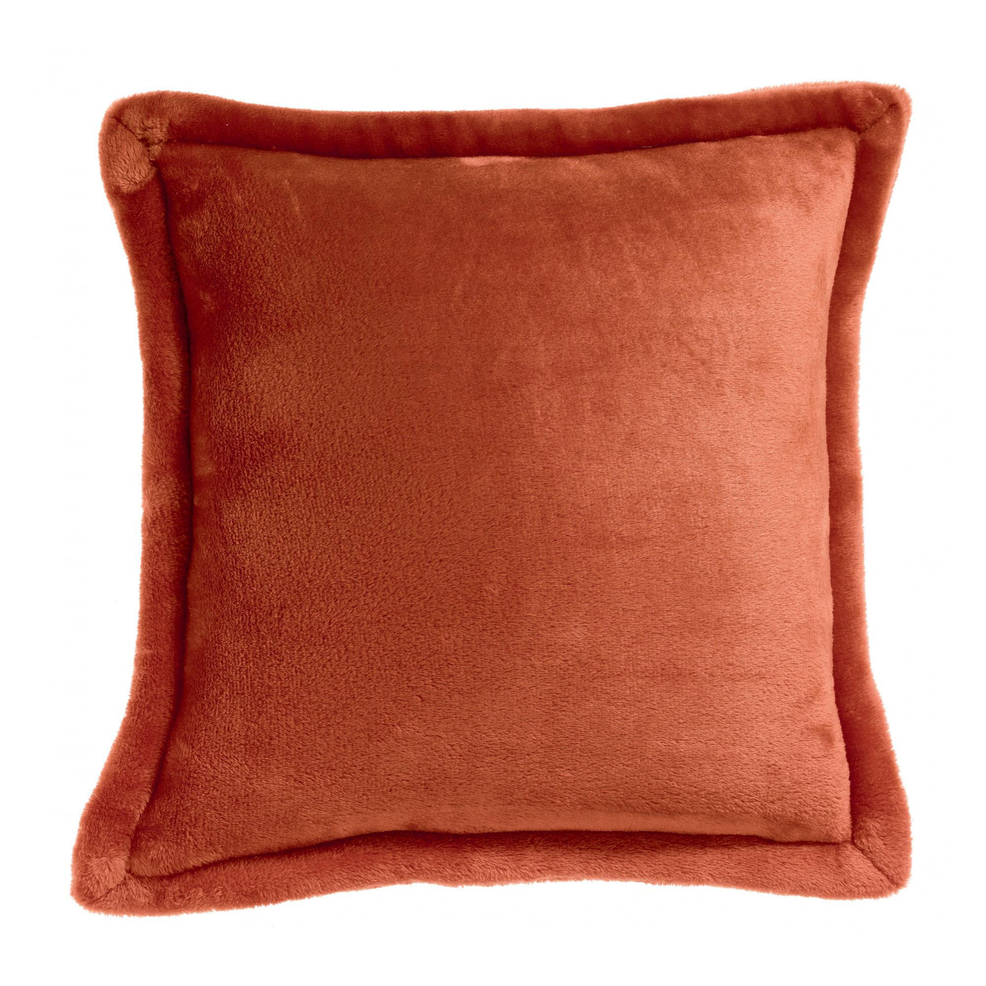 KISSEN Tender marmelade 50 x 50 cm - Dunkelorange, Textil (50/50cm) - Vivaraise