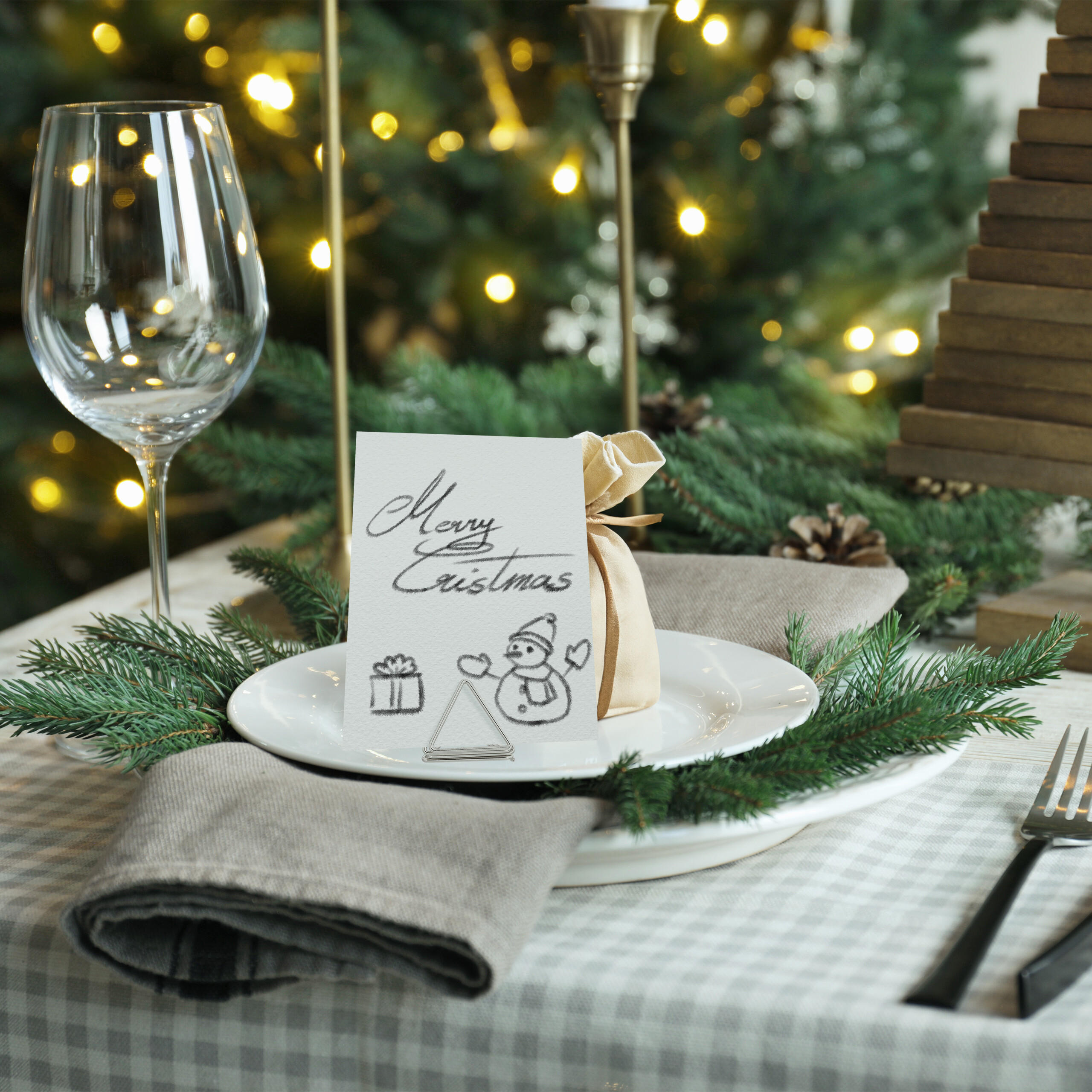 Relaxdays Tischkartenhalter Silber 2.5x2x2.5 cm