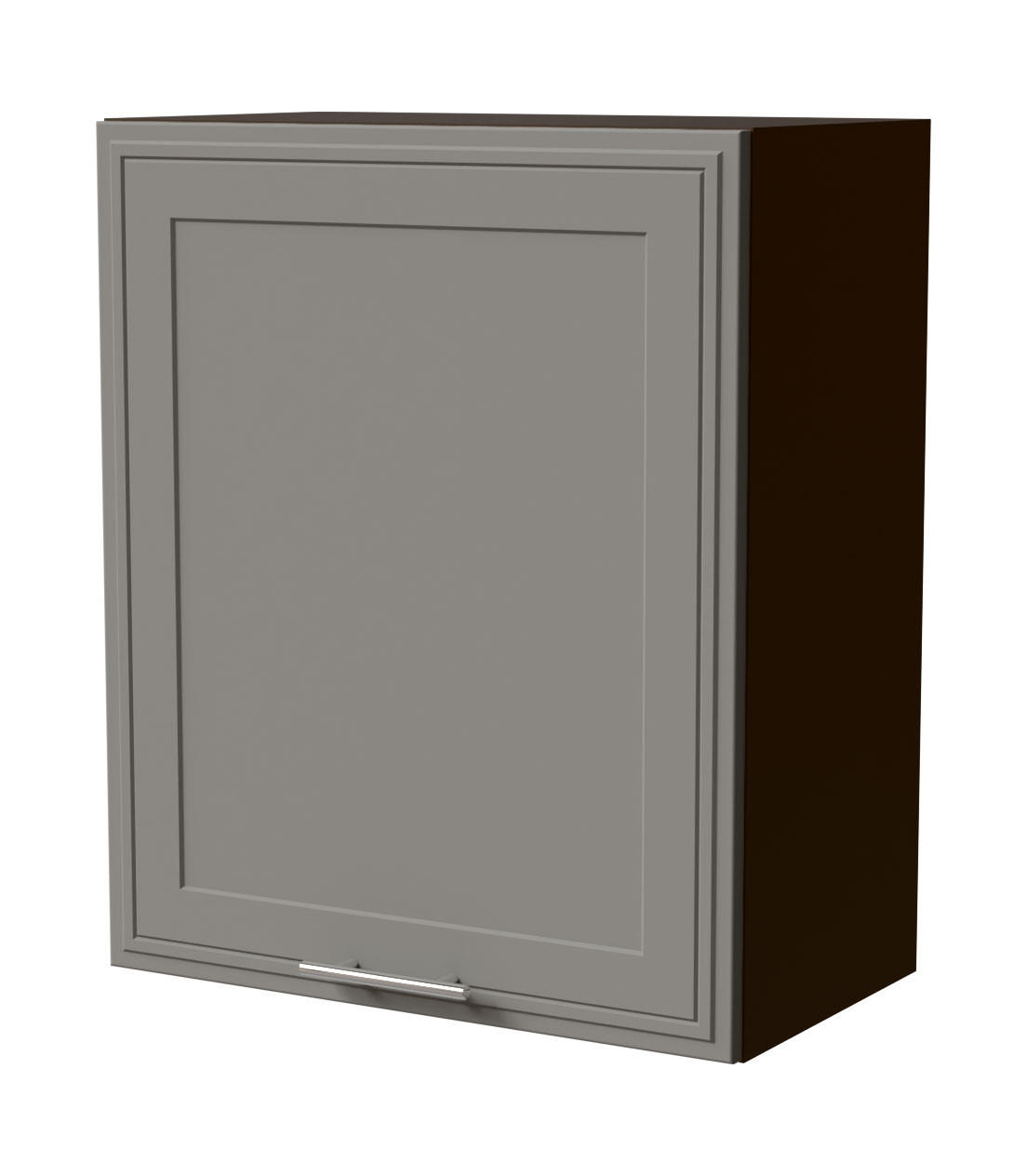 HÄNGESCHRANK Salo W2/60 Lava / Dust Grey Matt 60 / 32,5 / 72cm - Dunkelgrau/Grau, Holz/Holzwerkstoff (60/72/32.5cm) - Feldmann-Wohnen