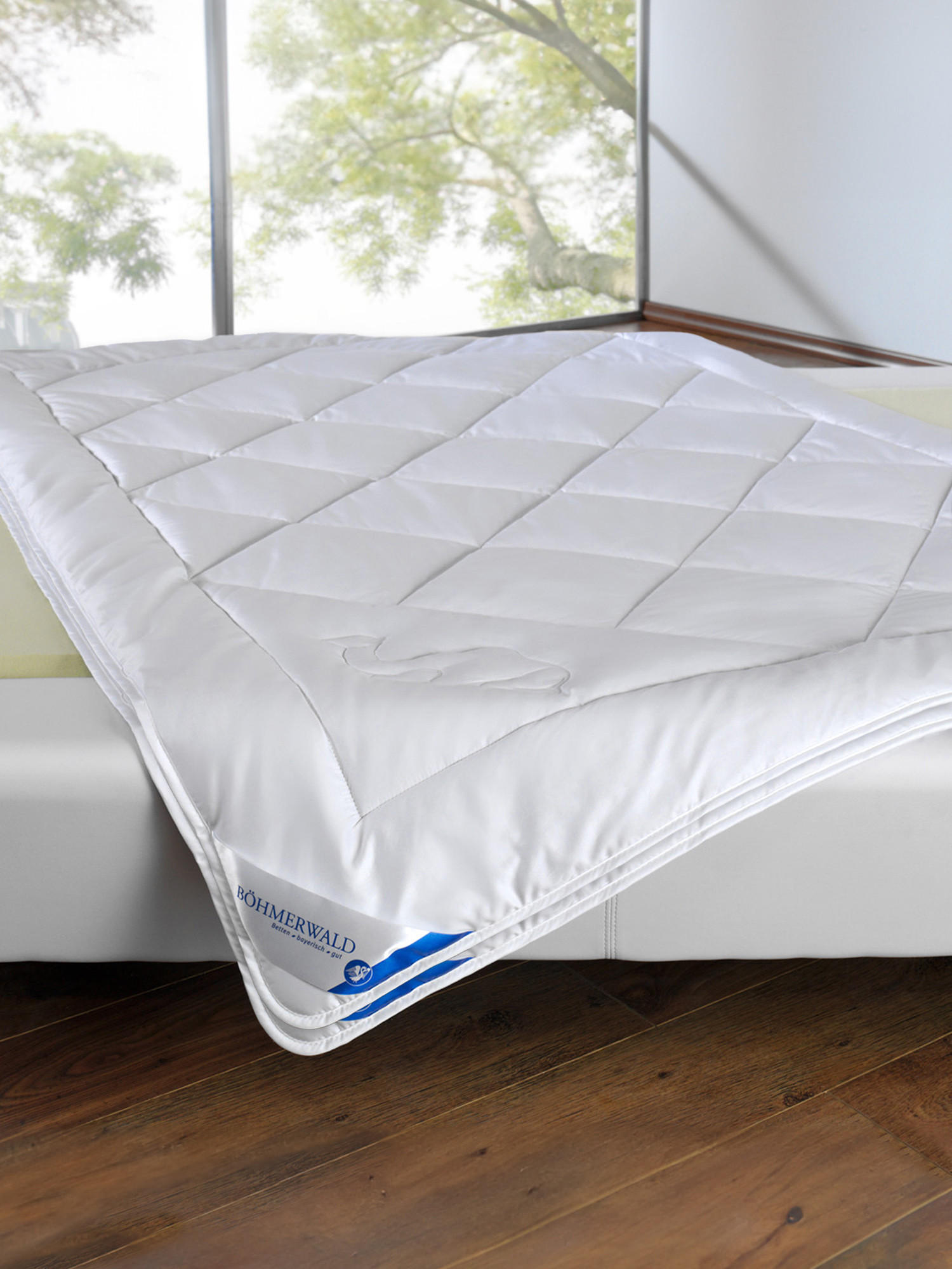 4-JAHRESZEITEN-DECKE KAMELHAAR Kamelhaar extra warm - Weiß, Naturmaterialien/Textil (135/200cm) - Böhmerwald