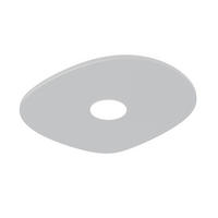 DECKENLEUCHTE - Weiß, Metall (20/23/4cm) - Lumicom