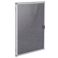 SCHAUKASTEN Grau - Grau, Metall (68/95/7cm) - MCW