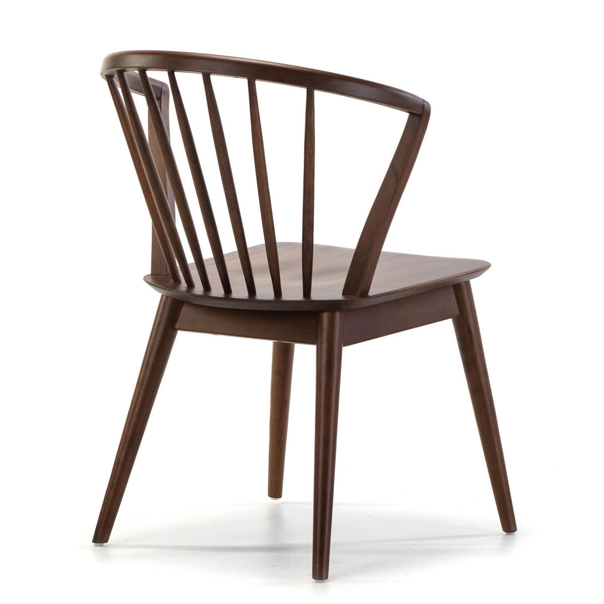 STUHL 2er-Set Mura Nussbaum Farbe - Walnussfarben, Holz (58/84/55cm) - VS Venta-stock