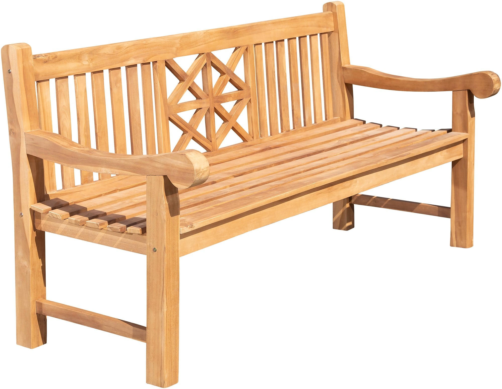 Deluke Gartenbank Teak 200x92x72 cm