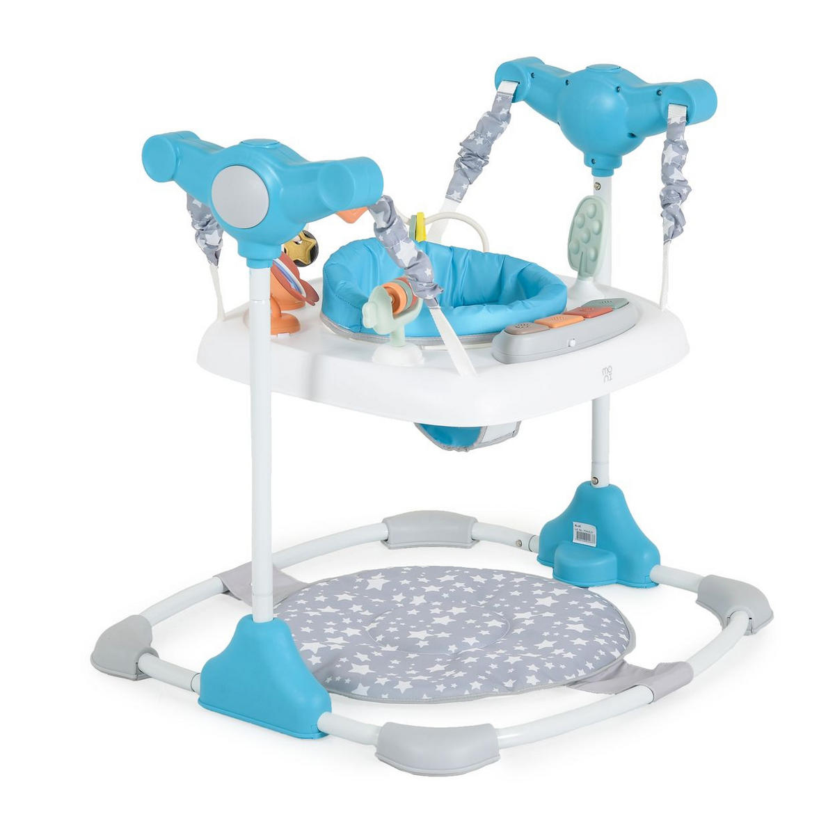 HOPSER Hop blau höhenverstellbar 360 drehbarer Sitz Spielcenter - Blau, Kunststoff (72/73/72cm) - Moni