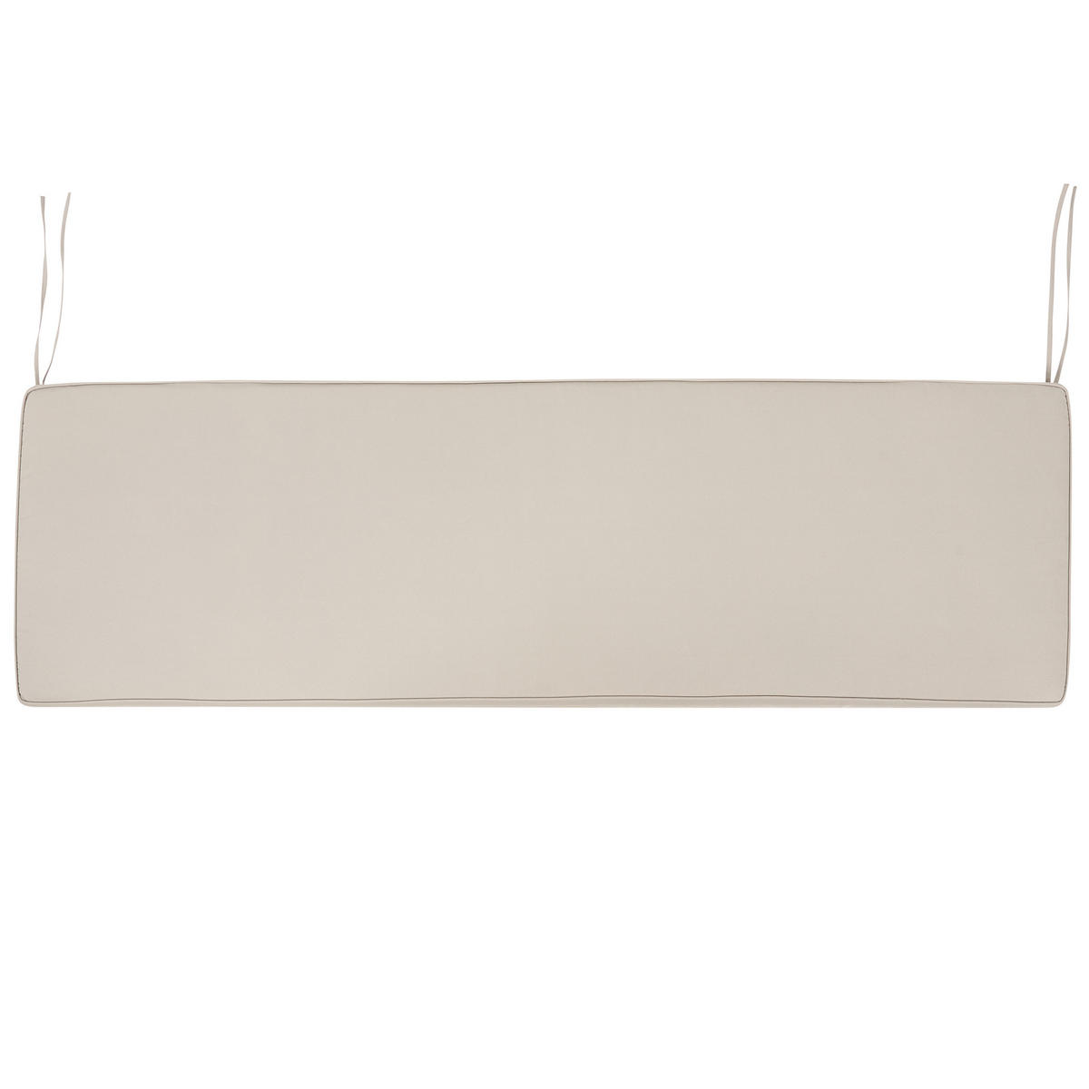 SITZBANKPOLSTER KISSEN Beige Sovana - Beige, Textil (148/5/45cm) - Beliani