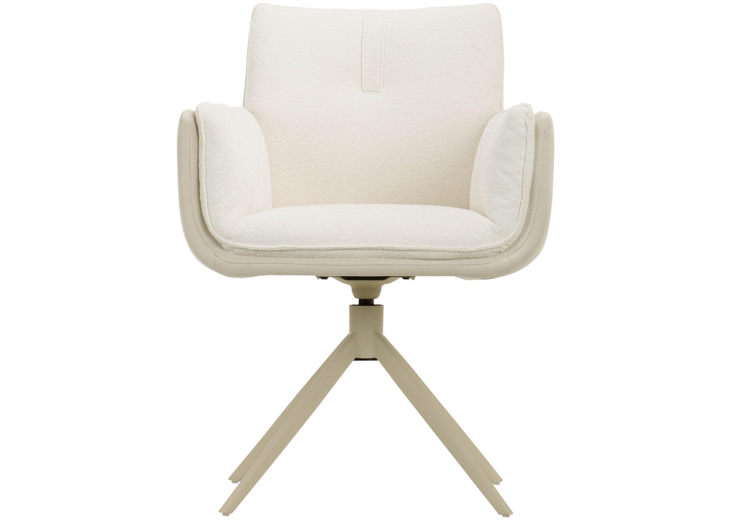 Massivmoebel24 Stuhl Beige 64x87x63 cm