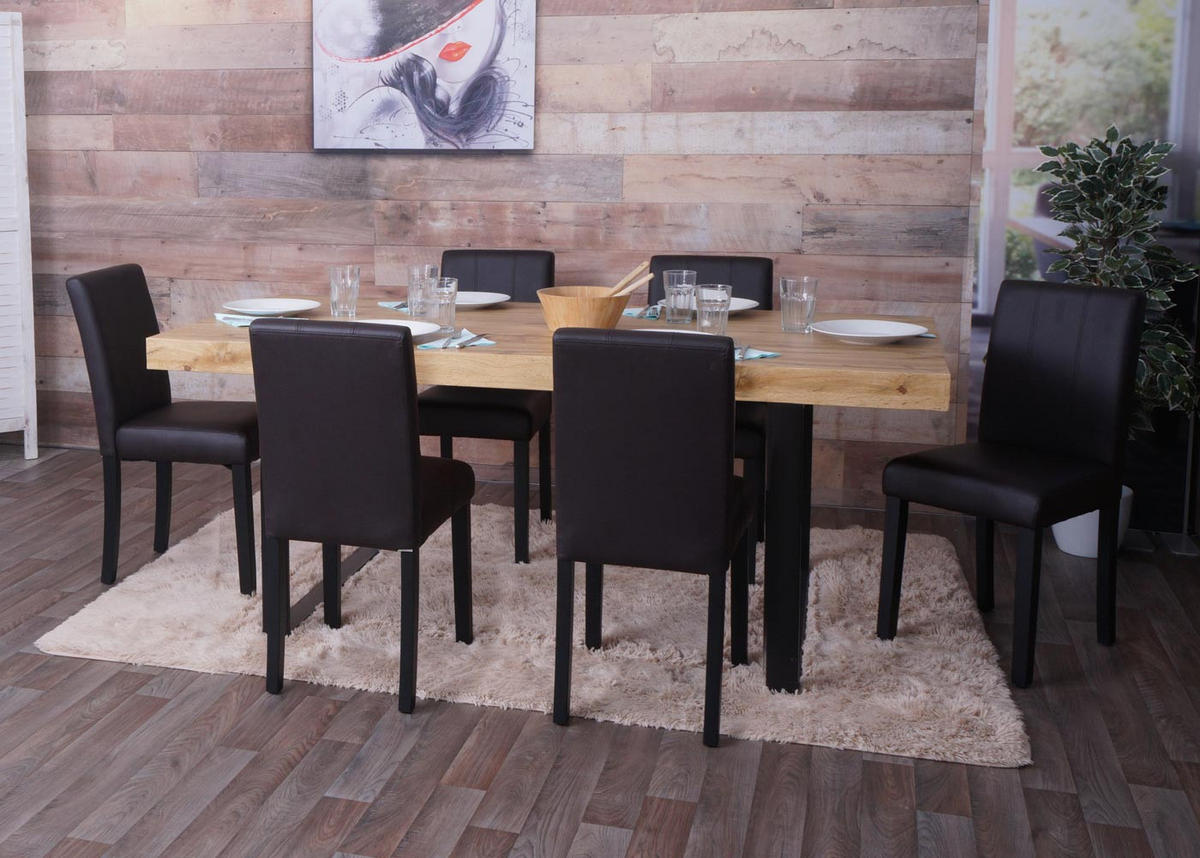 ESSZIMMERSTUHL O65D Braun - Braun, Textil (40/88/55cm) - MCW