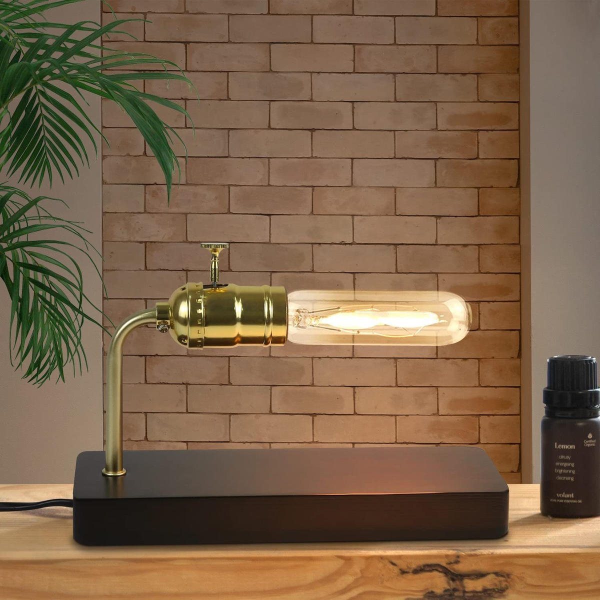 STOLNÍ lampa Achelis 23/8/15,1 cm - zlatá, kov (23/8/15.1cm) - Nettlife