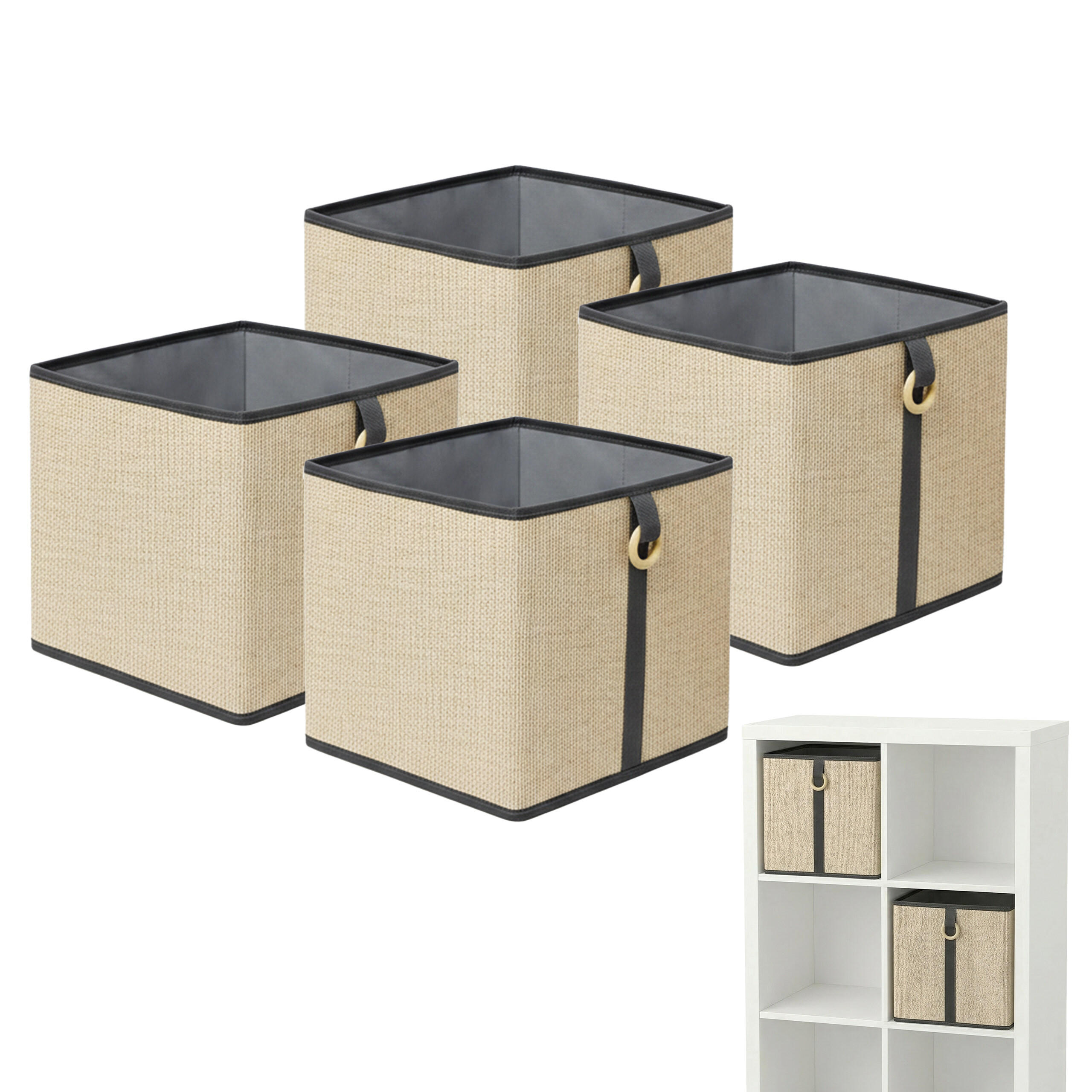 COS natur negru gri Set-4