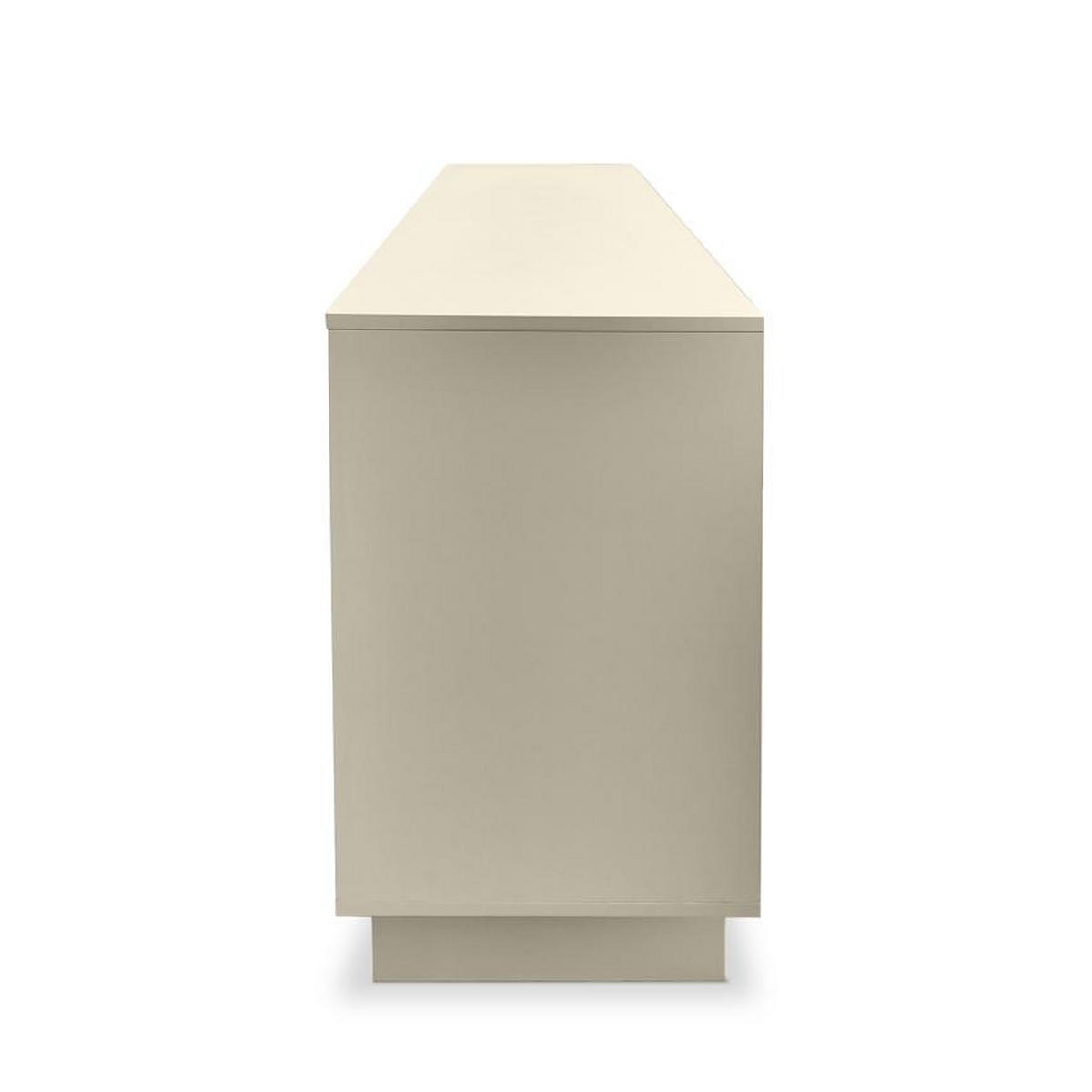 SIDEBOARD FLORA beige, 160 cm, 4 Türen, Melaminbeschichtung - Beige, Metall (160/78/40cm) - Sicaan