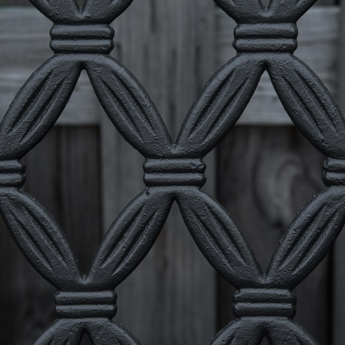 GARTENBANK,2-SITZER Gusseisen Stahl verziert,schwarz - Schwarz, Metall (128/89/58.5cm) - Vallsero