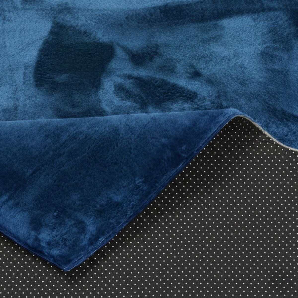 FELLTEPPICH SUPER SOFT PEARL - Dunkelblau, Textil (160/230cm) - Pergamon