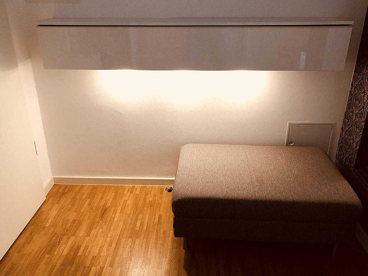 LED-SPOT-BELEUCHTUNG - dimmbar mit Timer und Fernbedienung für Unterbau, Schrank und Vitrine, 6er-Set - Weiß, Kunststoff (3.6/7.8/7.8cm) - Northpoint