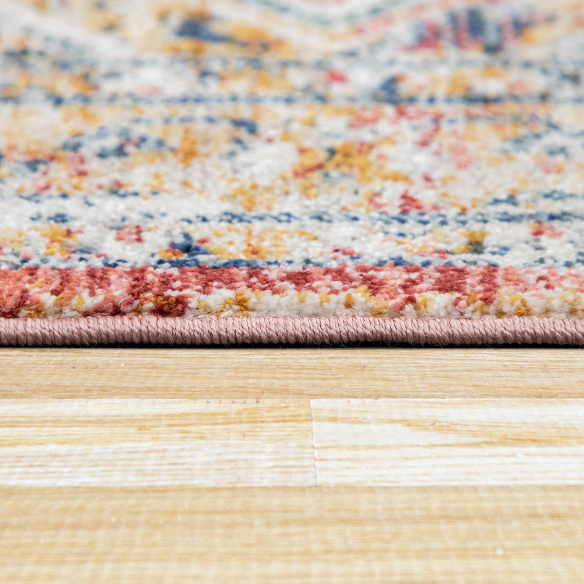 KURZFLORTEPPICH 60/100 cm Herbete 735 - Rot, Textil (60/100cm) - Paco Home