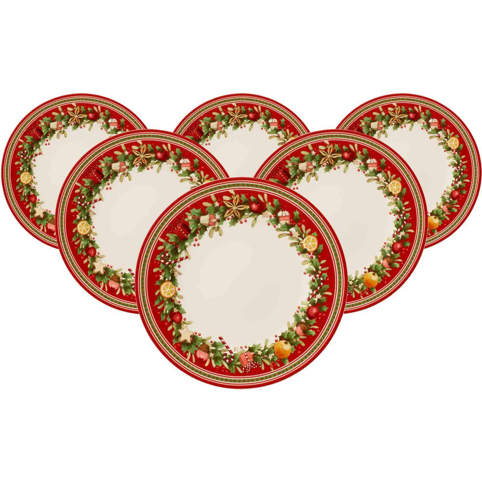 SPEISETELLER Winter Bakery Delight bunt ø 27,4 cm 6er Set - Multicolor, Keramik (27.4cm) - Villeroy & Boch