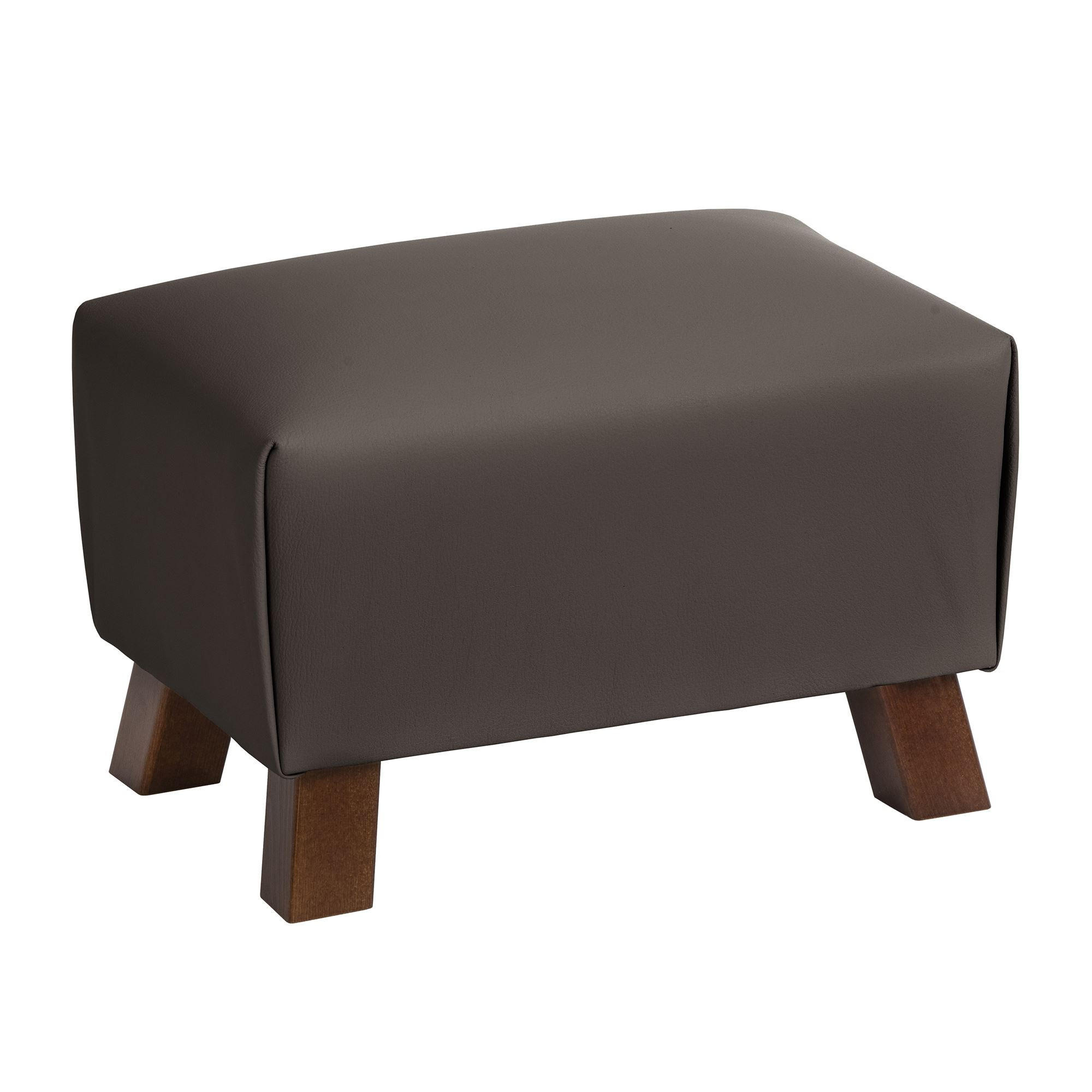 58aufmkessel Polsterhocker Braun 28x28x40 cm