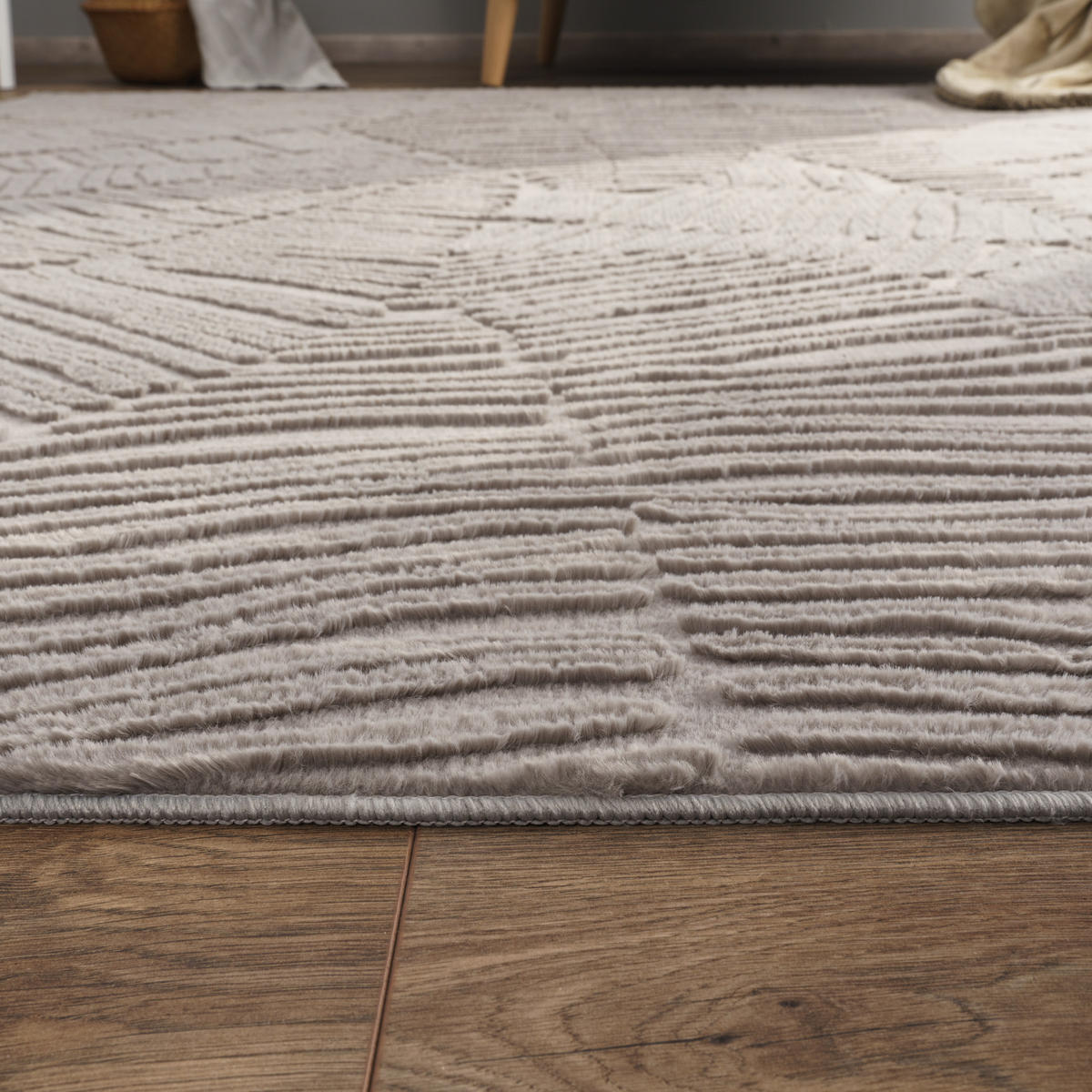 KURZFLORTEPPICH 200/280 cm Lelystad 525 - Grau, Textil (200/280cm) - Paco Home