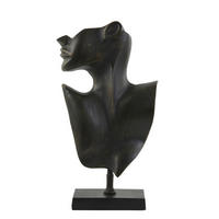 ORNAMENT Gesicht Bronze 23/11/45 cm - Bronzefarben, Metall (11/45/23cm) - Light & Living