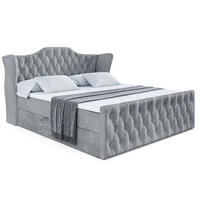 BOXBETT VILA-Z - 200x200 cm - H4 - Grau - Grau, Holzwerkstoff (200/200cm) - ALTDECOR