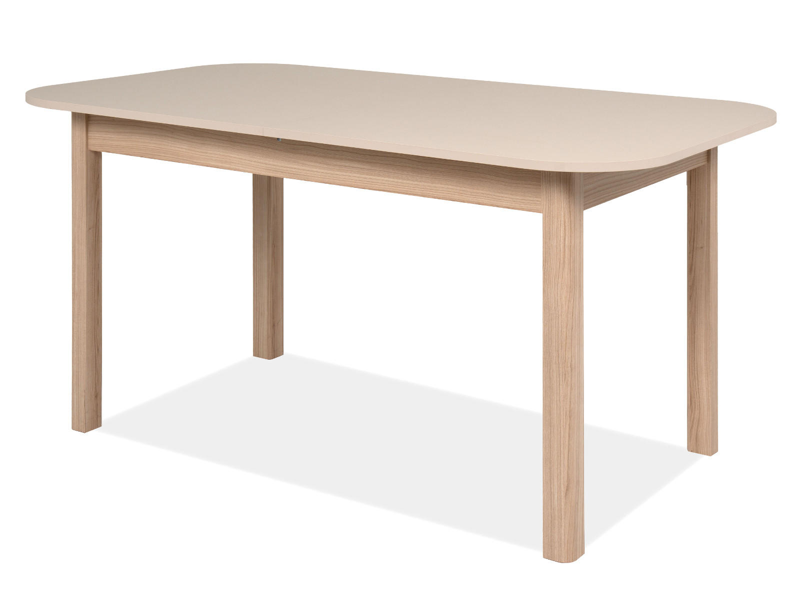 Furn.Design Esstisch Beige, Eiche 160x76x90 cm