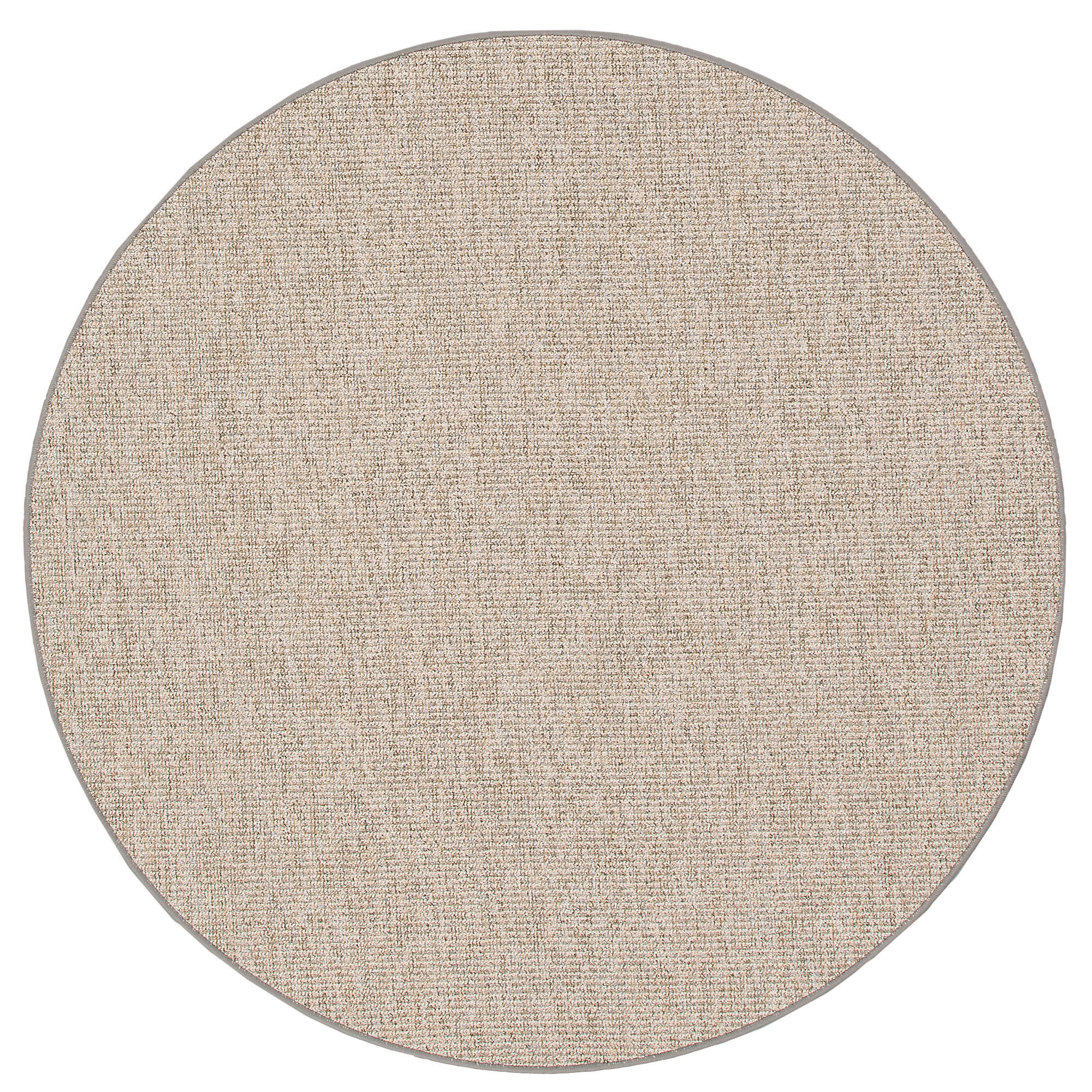 SCHLINGENTEPPICH PRIMO RUND - Grau, Textil (160/160cm) - Snapstyle