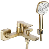WANNENARMATUR Rea Argus Gold Brush - Goldfarben, Metall (21/10/18cm) - REA