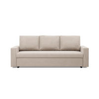 SOFA 3-SITZER MIT SCHLAFFUNKTION NEO, Beige - Beige, Textil (220/85/92cm)