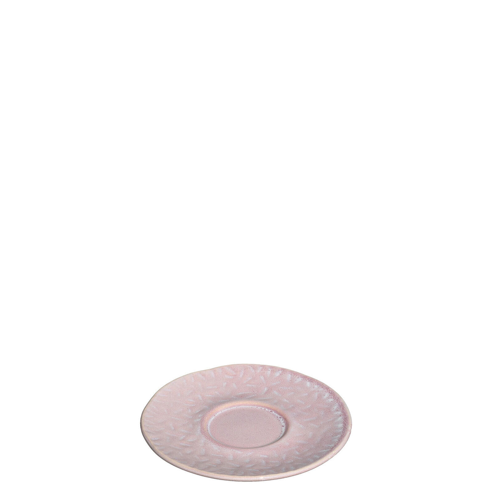 ESPRESSOUNTERTASSEN Matera rosa ø 11.0 cm 4er Set - Rosa, Keramik (11cm) - Leonardo Living