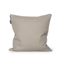 KISSENBEZUG dekorativ herringbone 50x50 cm beige - Beige, Textil (50/50cm) - Happy Friday