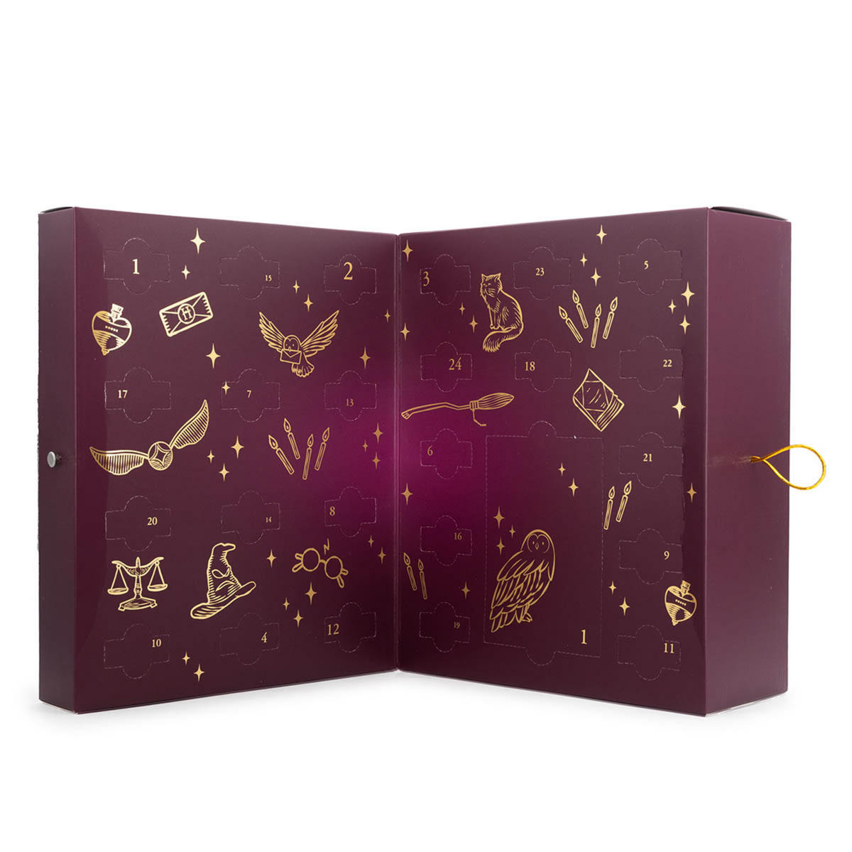 ADVENTSKALENDER Harry Potter™ - Schwarz, Naturmaterialien/Keramik (22/27/14cm)