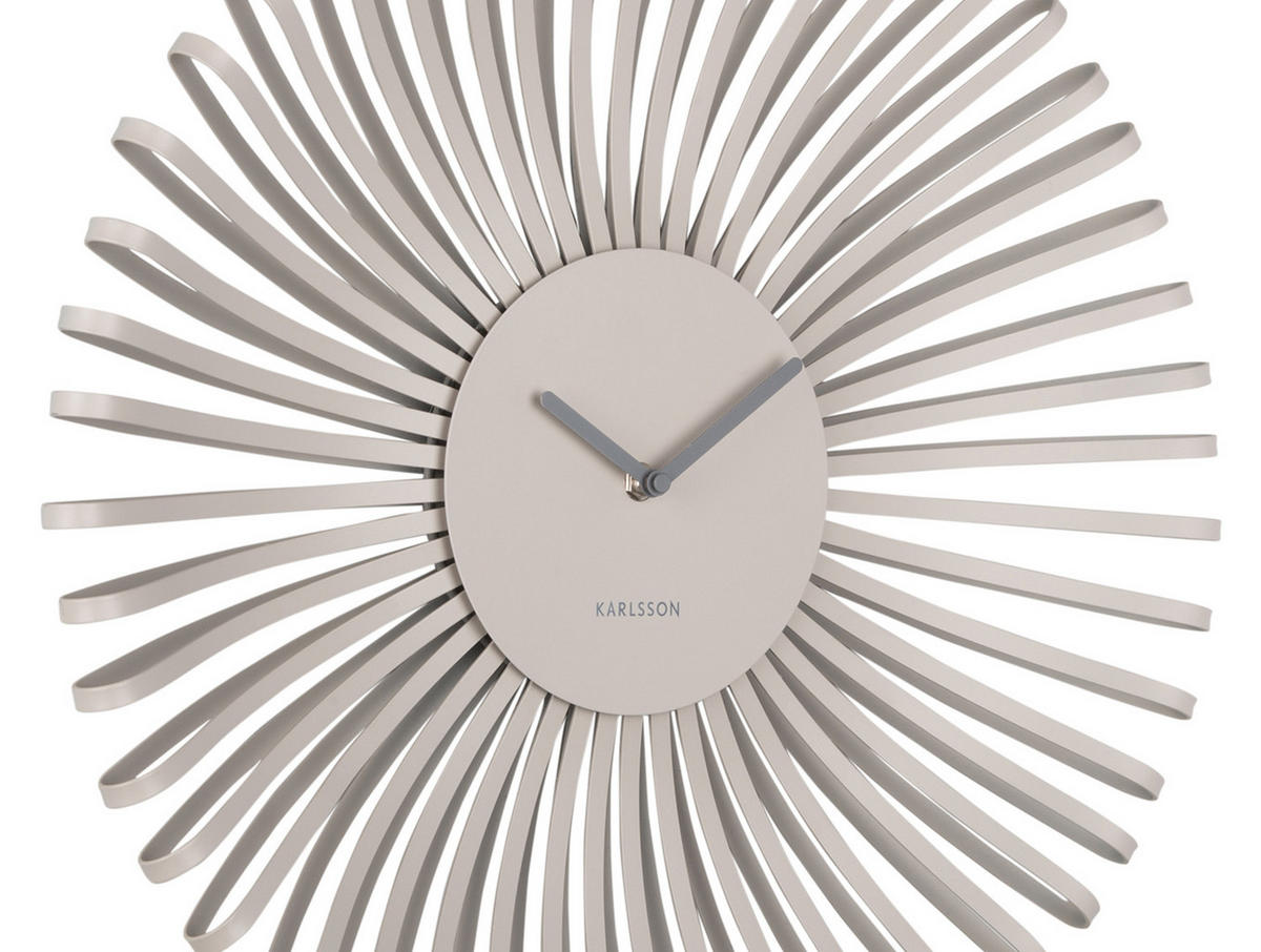 WANDUHR Polo Grau 48/7.8/48 cm - Grau, Metall (7.8/48/48cm) - Karlsson