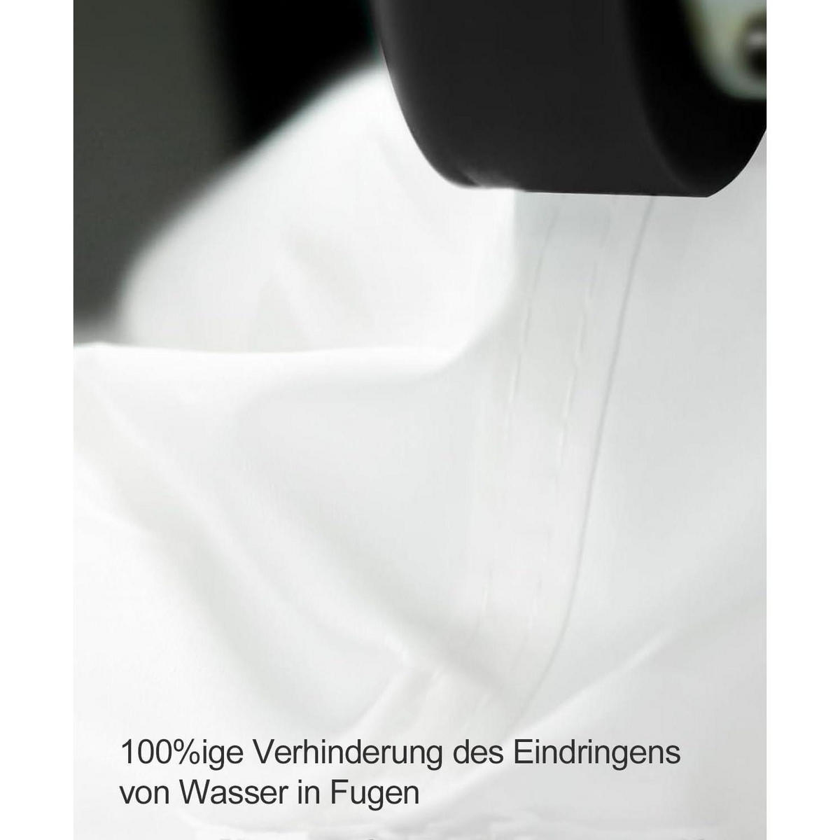 SONNENSEGEL Dreieckig 300 x 300 x 425 cm Wasserdicht Weiß - Weiß, Textil (20/35cm)