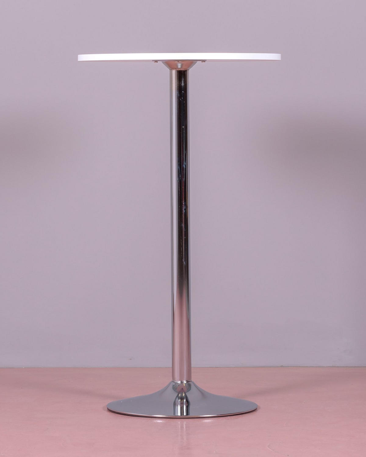 HOCHTISCH Rund Weiß 60/60/103 cm - Weiß, Holz (60/103/60cm) - Nest Dream