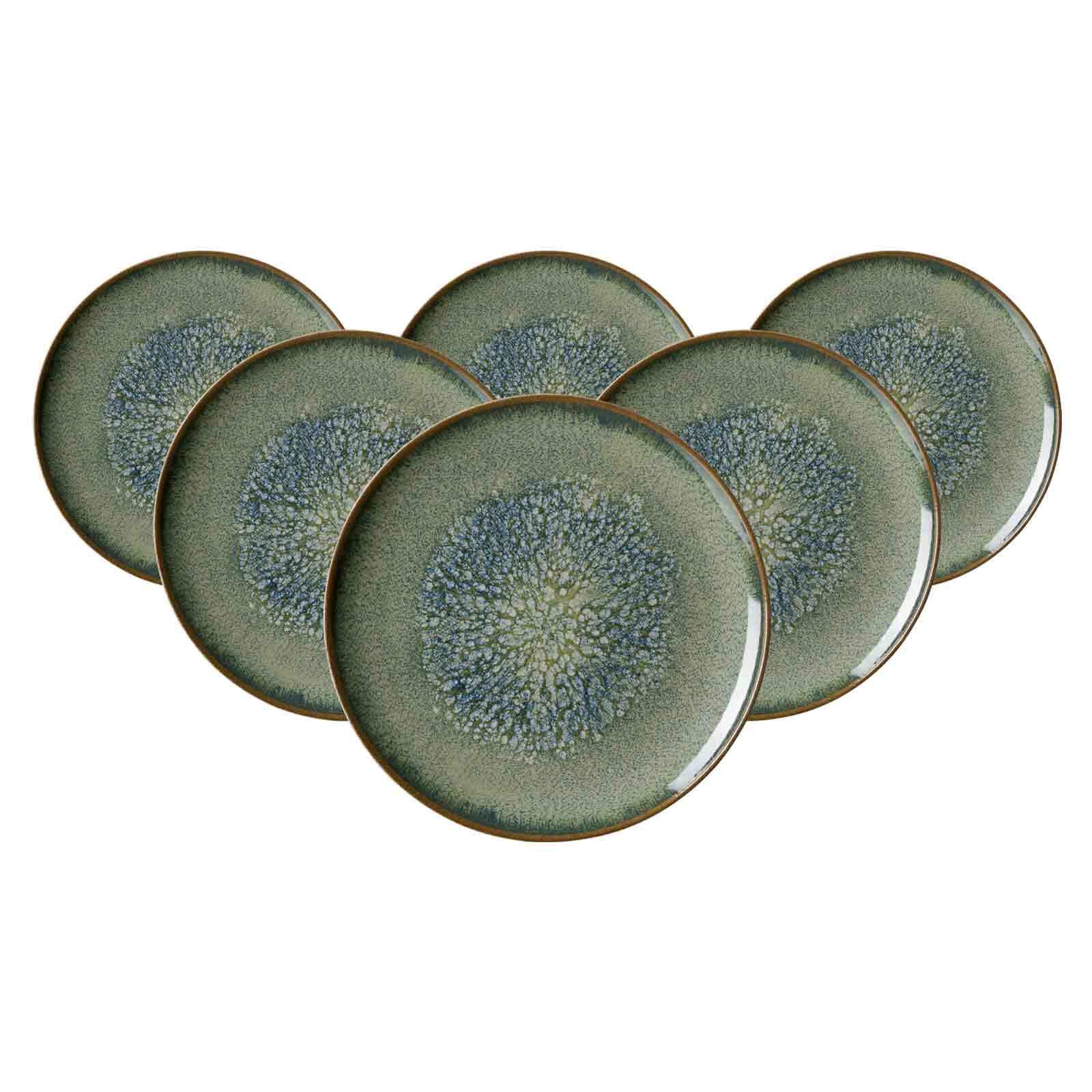 SPEISETELLER Verde grün ø 26 cm 6er Set - Grün, Keramik (26cm) - Ritzenhoff Breker