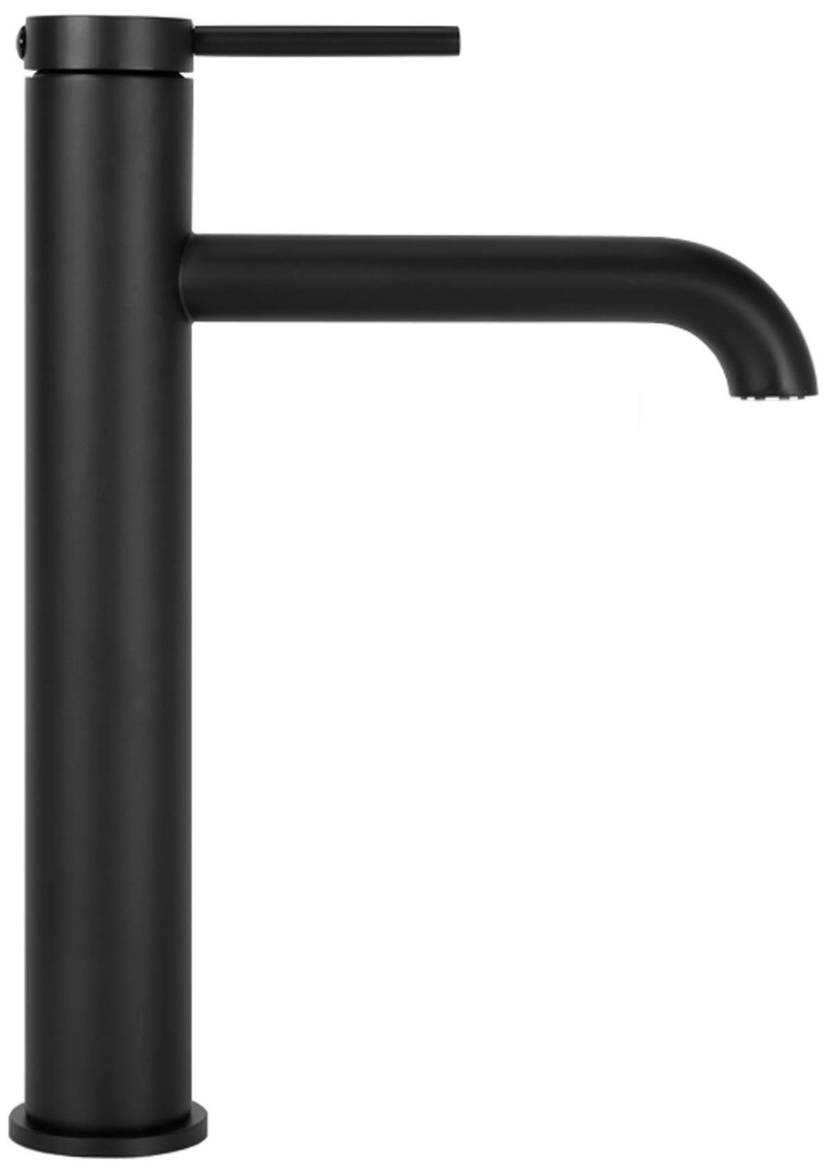 WASCHBECKENARMATUR Rea Spot Black High - Schwarz, Metall (5/28/20cm) - REA