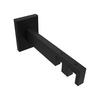 TRÄGER FÜR INNENLAUFSTANGEN 14x35 mm, Smartline 2-läufig lang, Schwarz - Schwarz, Metall (14.5/6.5/4.5cm) - INTERDECO